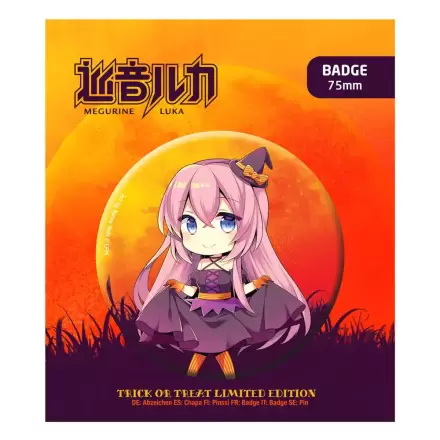 Hatsune Miku odznak Halloween limitovaná edice Megurine Luka termékfotója