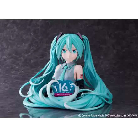 Hatsune Miku Bust Hatsune Miku 16th Anniversary 25 cm termékfotója