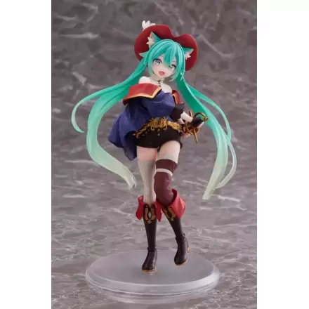 Hatsune Miku PVC socha Hatsune Miku Wonderland Puss in Boots 18 cm fotografii produktu