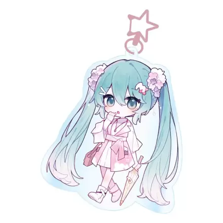 Hatsune Miku akrylová klíčenka Kawaii letní čas termékfotója