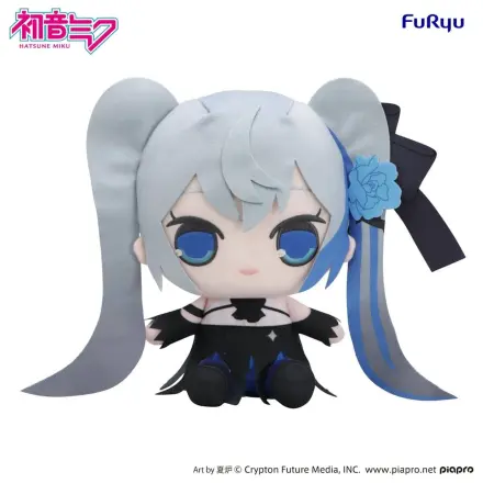 Hatsune Miku Kyurumaru Velká plyšová figurka Blue Rose 28 cm fotografii produktu