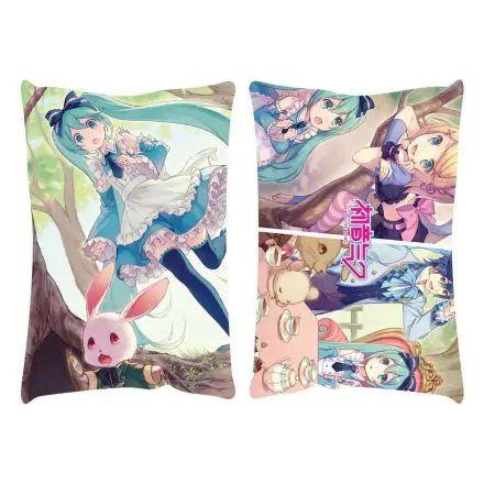 Hatsune Miku Pillow Miku in Wonderlan 50 x 35 cm Polštář termékfotója