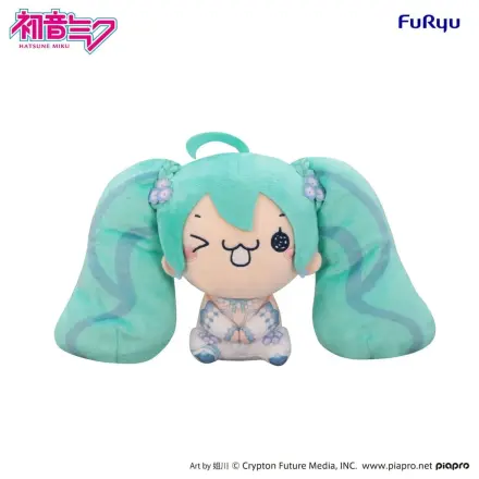 Hatsune Miku Mochipico plyšová figurka Nemophila C 15 cm fotografii produktu
