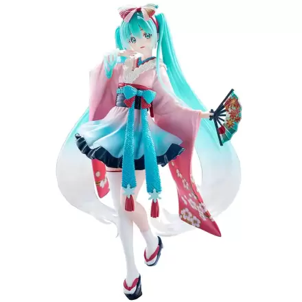 Hatsune Miku Statue Neo Tokyo Series Kimono 22 cm Soška fotografii produktu