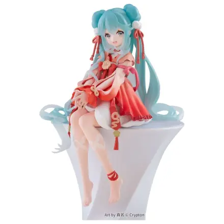 Hatsune Miku Noodle Stopper PVC Socha 2026 Chinese New Year Ver. 14 cm fotografii produktu