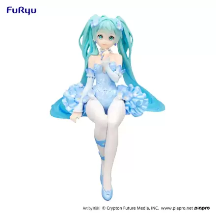 Hatsune Miku Zarážka na nudle PVC Soška Květinová Víla Nemophila Pail Modrá Barva Verze 15 cm termékfotója