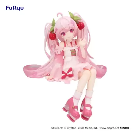 Hatsune Miku Noodle Stopper PVC Soška Sakura Miku 2025 14 cm termékfotója