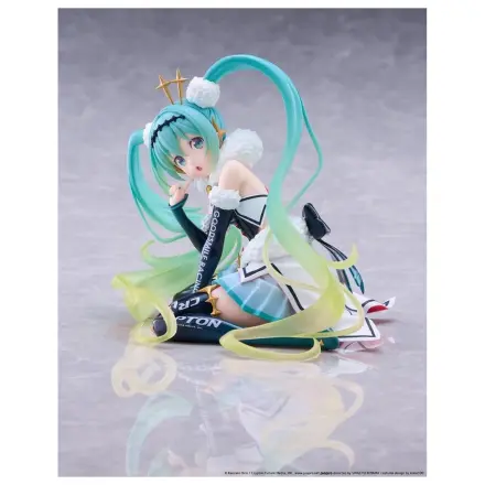 Hatsune Miku Taito Kuji PVC figurka Racing Miku 2018 Ver. Round 8 13 cm fotografii produktu