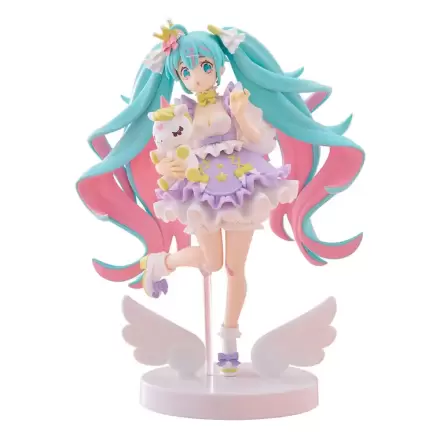 Hatsune Miku Tenitol PVC Soška Hatsune Miku Yumekawa Princess Lavender Ver. 21 cm fotografii produktu