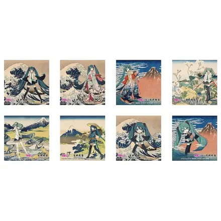 Hatsune Miku x Katsushika Hokusai iXima Nálepka A/B/C/D/E/F/G/H fotografii produktu