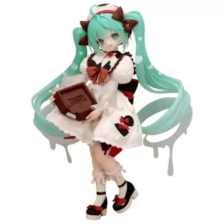 Hatsune Miku x Tirol Choco Trio-Try-iT PVC Soška Hatsune Miku Milk Ver. 18 cm fotografii produktu