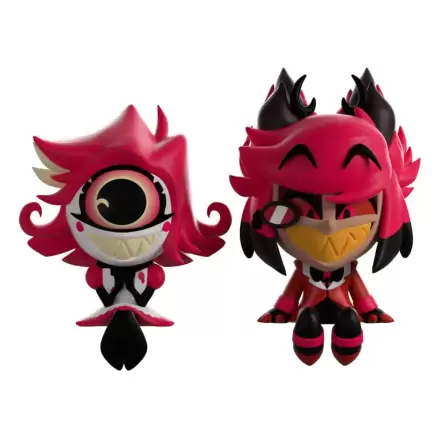 Hazbin Hotel Vinyl Figures Alastor & Niffty Monitor Buddiez Vinylové Figurky fotografii produktu