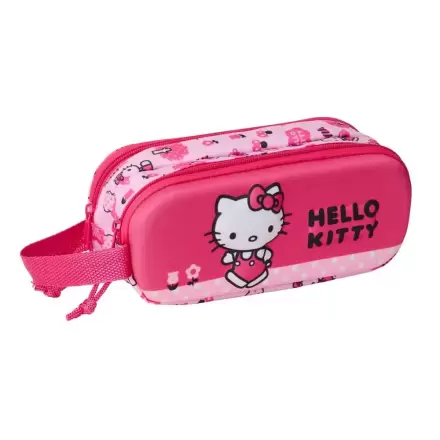 Hello Kitty 3D dvoupatrový penál fotografii produktu