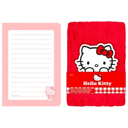 Hello Kitty A5 plyšový zápisník fotografii produktu