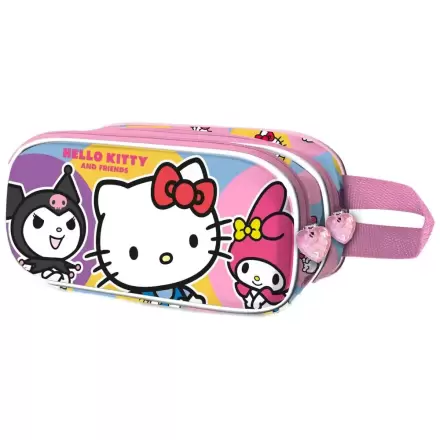 Pouzdro na tužky Hello Kitty and Friends Happy double 3D fotografii produktu