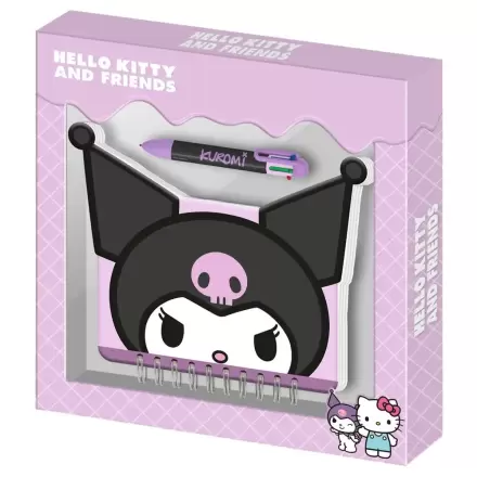 Hello Kitty and Friends Kuromi Diář a pero fotografii produktu