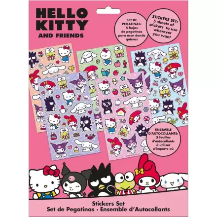 Hello Kitty and Friends Sada nálepek fotografii produktu