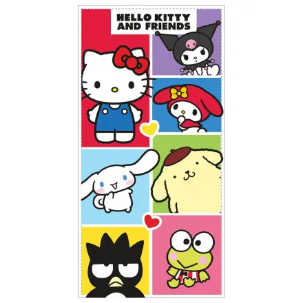 Hello Kitty and Friends plážový ručník z mikrovlákna fotografii produktu