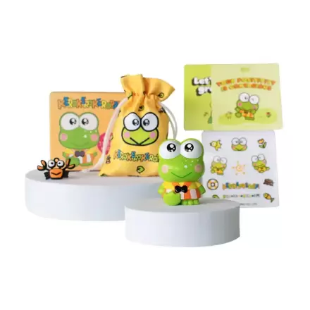 Hello Kitty and Friends Mini figure Keroppi 7 cm fotografii produktu