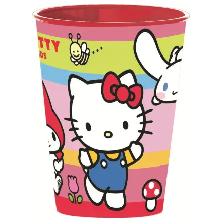 Hello Kitty and Friends plastový hrnek 260 ml fotografii produktu