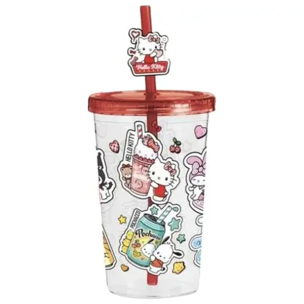 Hello Kitty and Friends Tumbler s brčkem American Diner verze fotografii produktu
