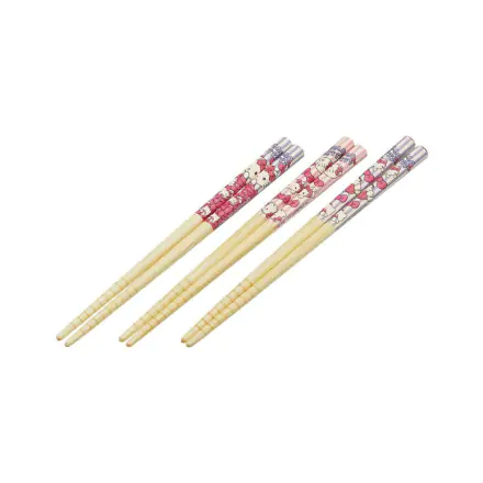 Hello Kitty Bamboo Chopsticks Set Hello Kitty / Bambusové hůlky fotografii produktu