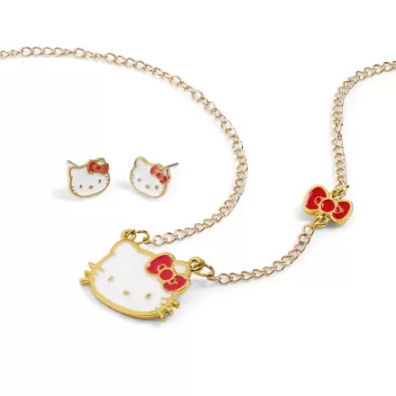 Hello Kitty Sada náhrdelníku a náušnic fotografii produktu