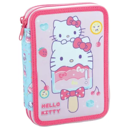 Hello Kitty Cupcake Filled Dvoupatrový penál fotografii produktu