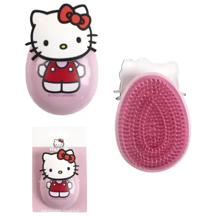 Hello Kitty Detangler 3D kartáč na vlasy, hřeben 9 cm fotografii produktu
