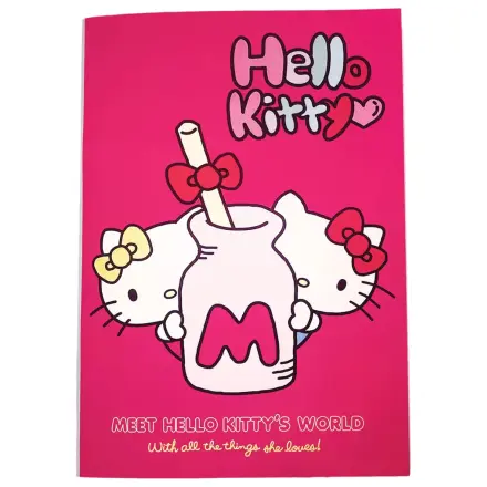 Hello Kitty Dvojitý B/5 Linkovaný Zápisník 40 Stran fotografii produktu