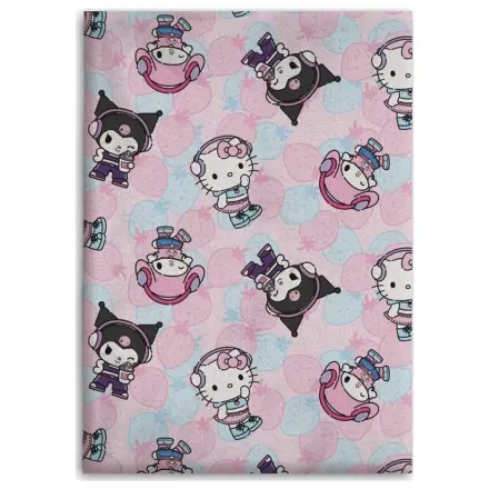 Hello Kitty flanelová deka 110x150cm fotografii produktu