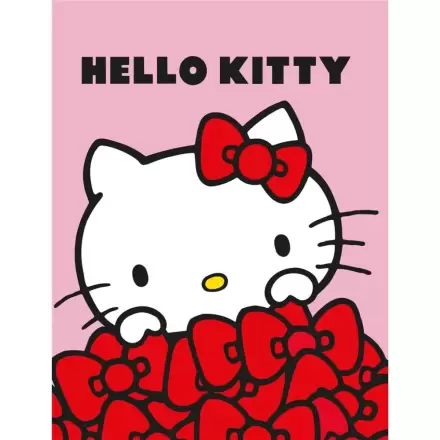 Hello Kitty flanelová deka 130x160cm fotografii produktu