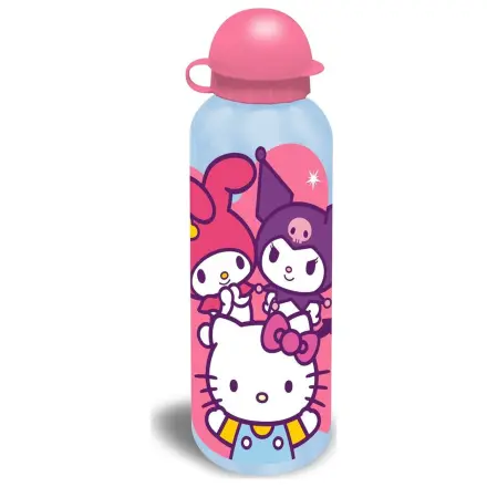 Hello Kitty Friends hliníková lahev na vodu s pítkem 500 ml fotografii produktu