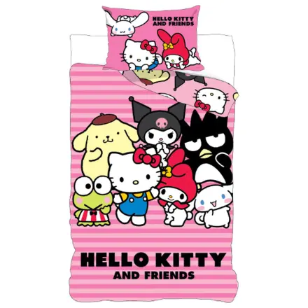 Hello Kitty and Friends povlak na peřinu pro batolata/předškoláky fotografii produktu