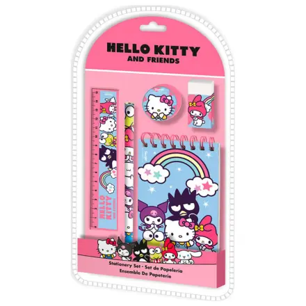 Hello Kitty and Friends Stationery Set - 5 kusů fotografii produktu