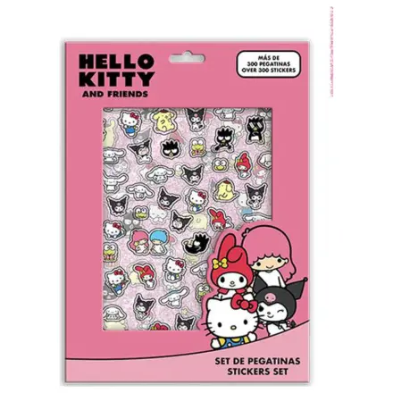 Hello Kitty Friends sada nálepek 300 ks fotografii produktu
