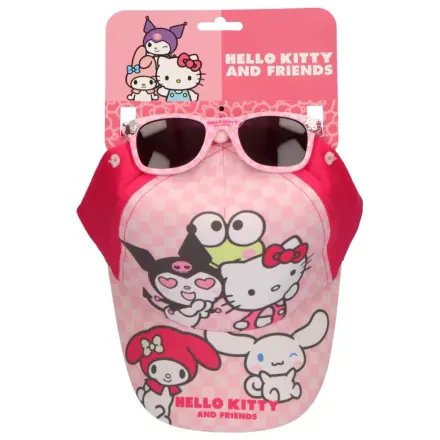 Hello Kitty and Friends Sada slunečních brýlí a baseballové čepice fotografii produktu
