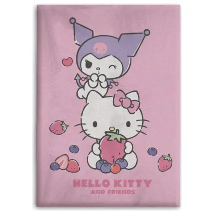 Hello Kitty Fruits fleecová deka fotografii produktu