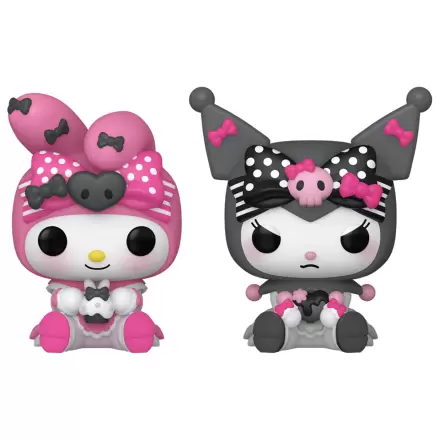 Hello Kitty Funko Pocket POP! Vinylové figurky 2-balení My Melody & Kuromi 4 cm fotografii produktu