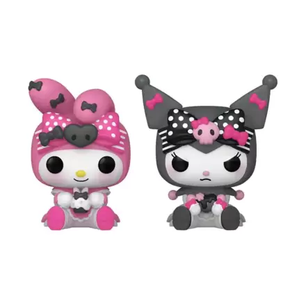 Hello Kitty Funko Pocket POP! Vinylové figurky 2-balení My Melody & Kuromi 4 cm fotografii produktu
