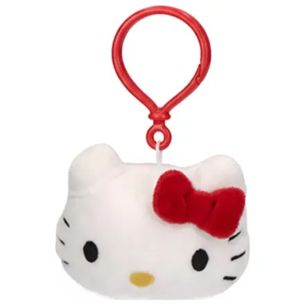 Hello Kitty Head 3D plyšová figurka Hanger, přívěsek na tašku 11 cm fotografii produktu