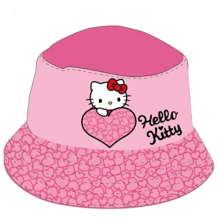 Hello Kitty Heart dětský rybářský klobouk 53 cm fotografii produktu