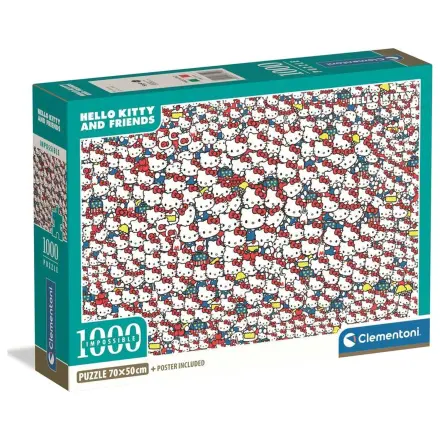 Hello Kitty nemožné puzzle 1000 kusů fotografii produktu