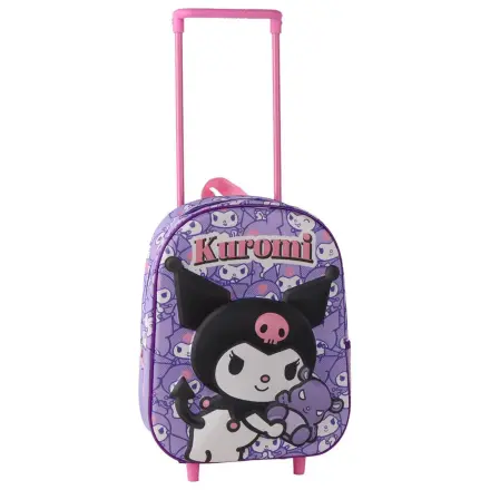 Hello Kitty Kuromi 3D trolley 30 cm fotografii produktu