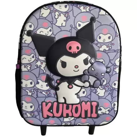 Hello Kitty Kuromi 3D trolley 32 cm termékfotója