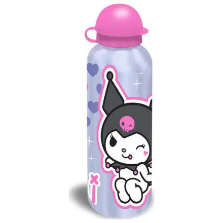 Hello Kitty Kuromi hliníková láhev na vodu s pítkem 500 ml fotografii produktu