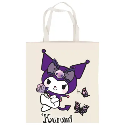 Hello Kitty Kuromi Motýlí Plátěná Taška, Nákupní Taška 44 cm fotografii produktu