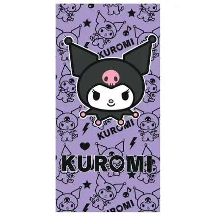 Hello Kitty Kuromi Chaos ručník 70x140 cm fotografii produktu