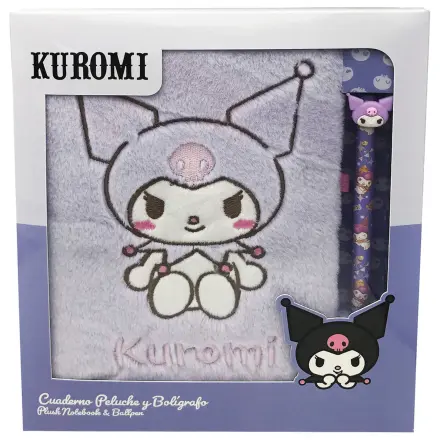 Hello Kitty Kuromi mazlivý zápisník a pero fotografii produktu