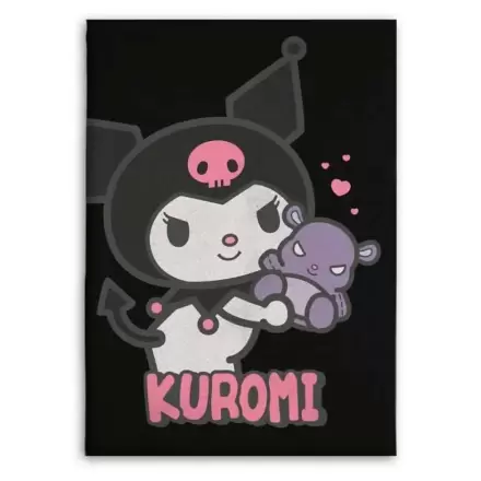 Hello Kitty Kuromi flanelová deka 110x150cm fotografii produktu